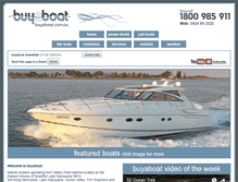 Tablet Screenshot of buyaboat.com.au